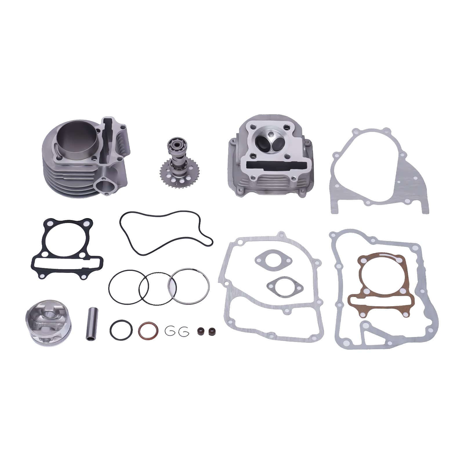 B.B.KINGピンバッジ Amazon.com: 180CC Big Bore Kit, Gy6 150cc 61mm Bore Engine